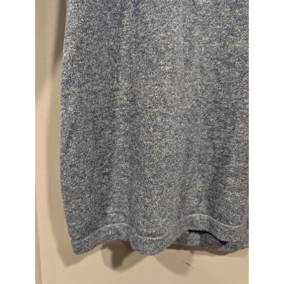 Prana Men's Marled Blue Long Sleeved Lightweight Sweater Crew Neck Size L - Picture 16 of 16